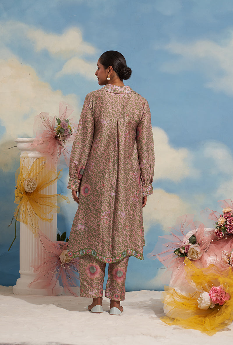 Dark Green Mughal Chaand Made In Heaven Co-ord Set