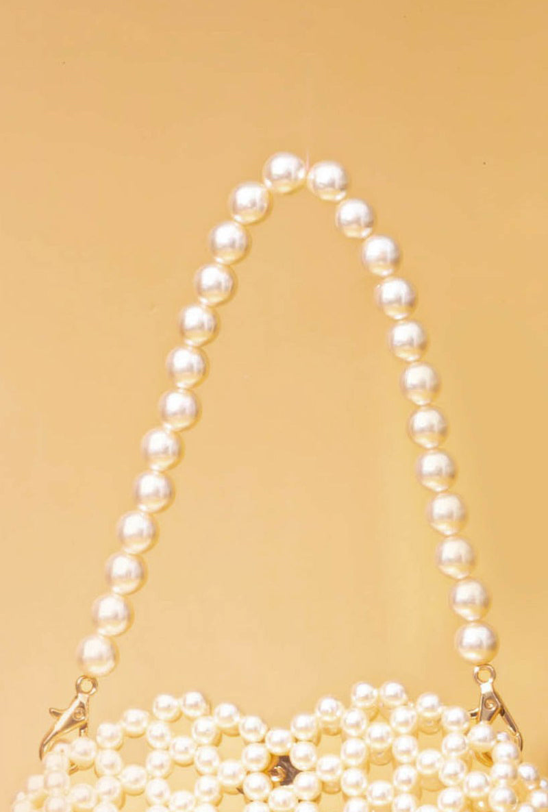 Aria Mini Heart Bag - Off-white