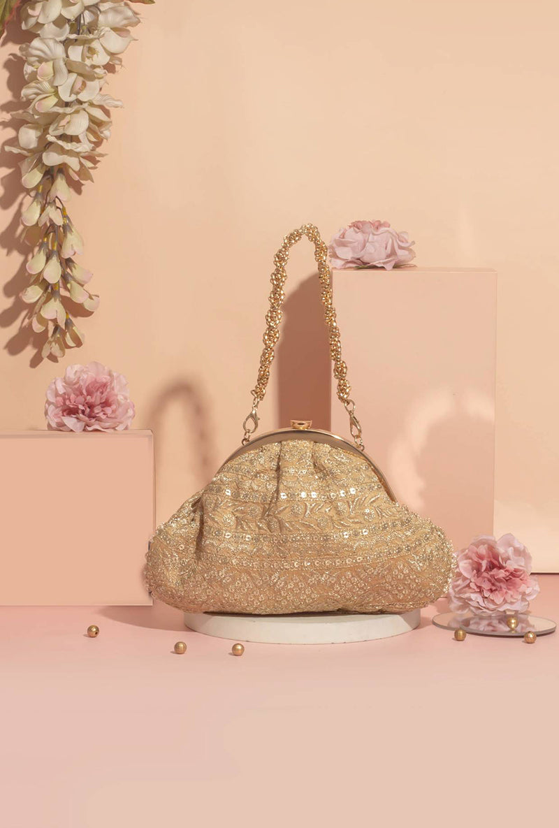 Mirai Vintage Purse - Gold