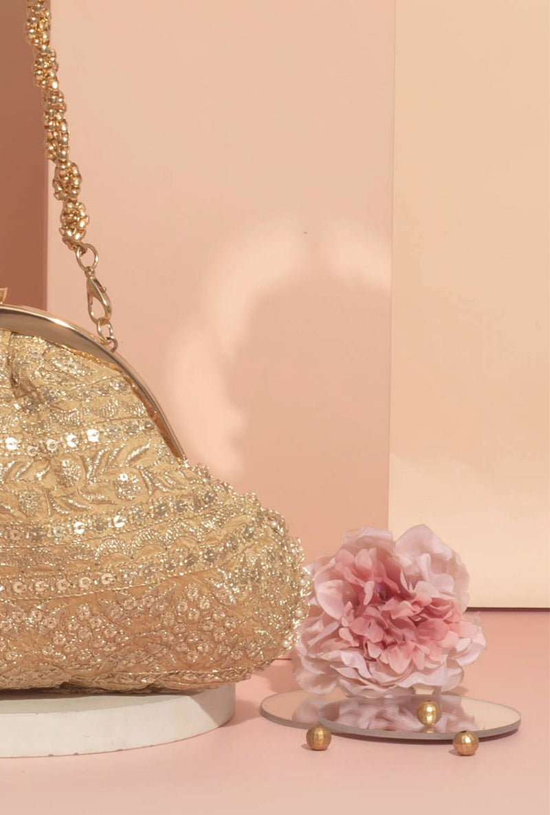 Mirai Vintage Purse - Gold