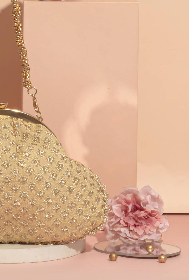 Inaya Vintage Purse - Gold