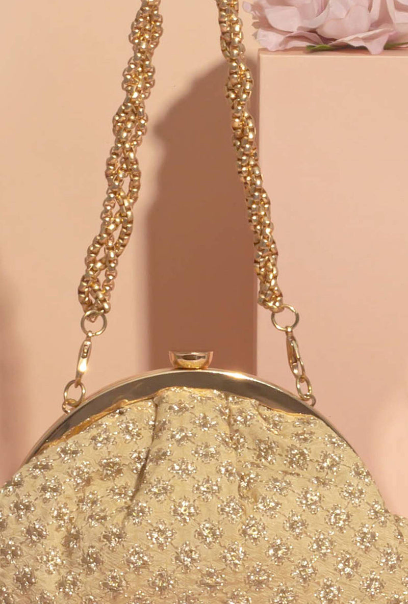Inaya Vintage Purse - Gold