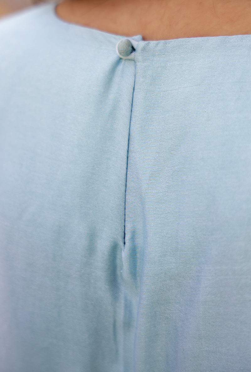 Mint And Pink Garden Printed A Line Magnolia Kurta Set