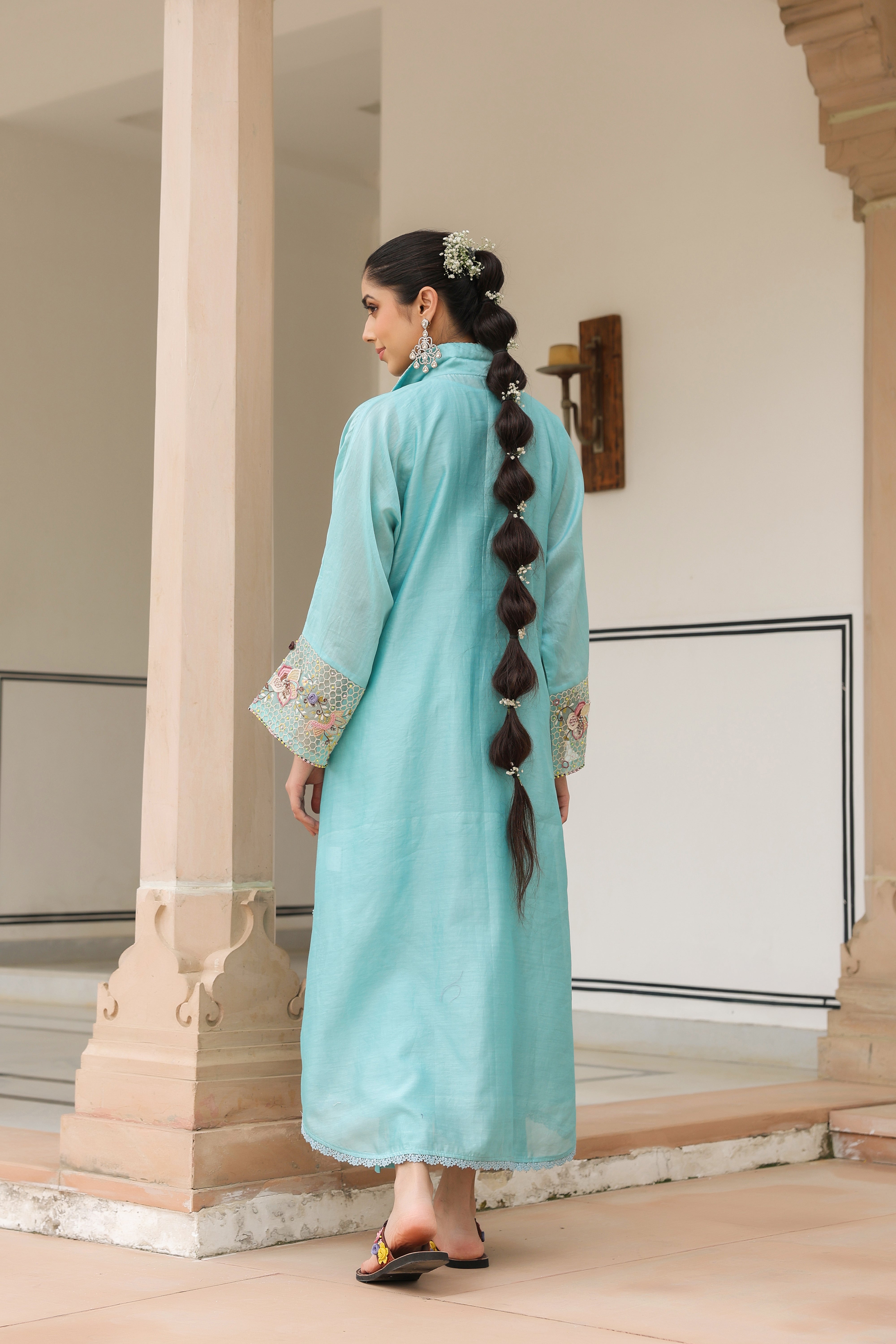 Blue Collar Reet Kurta Set