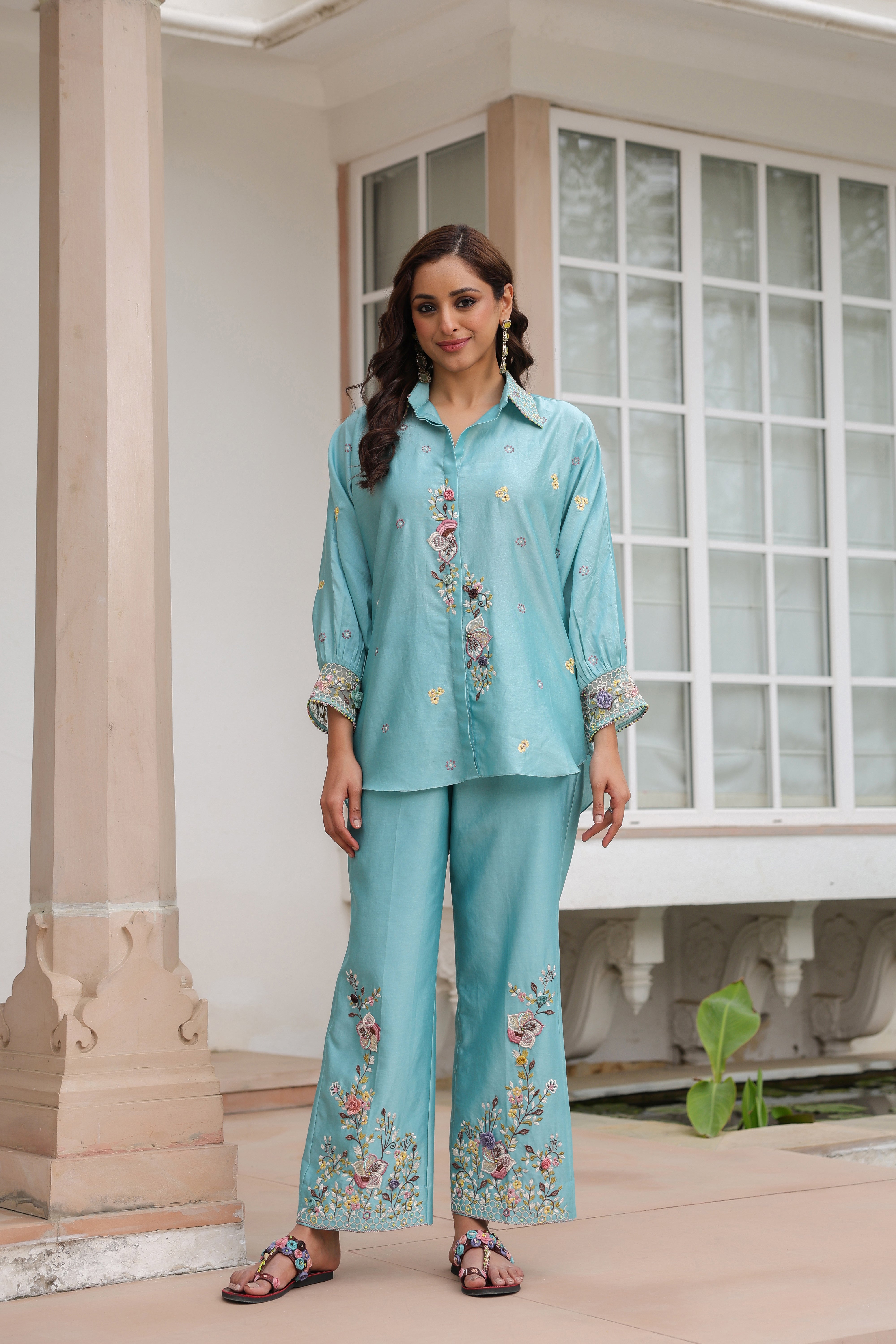 Blue Collar Reet Co-ord Set