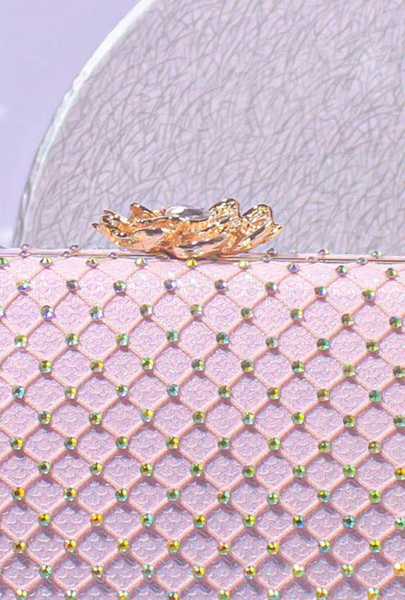 Baby Pink Unicorn Capsule Clutch