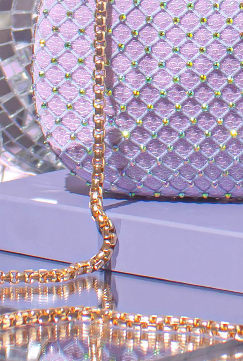 Lilac Unicorn Capsule Clutch