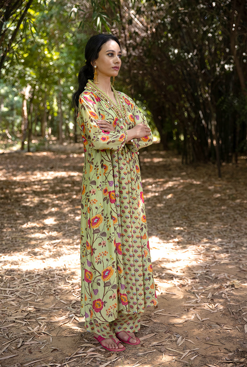 Green Shell Amaaya Kurta Set