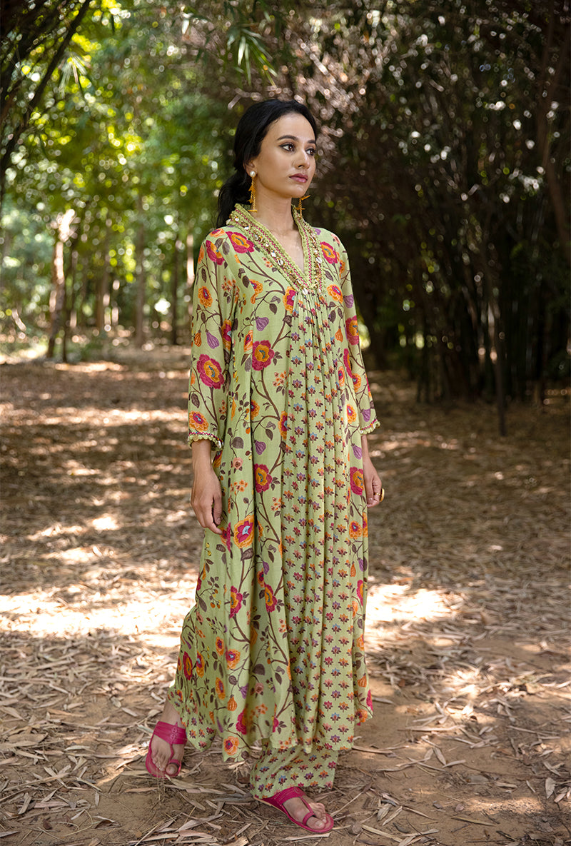 Green Shell Amaaya Kurta Set
