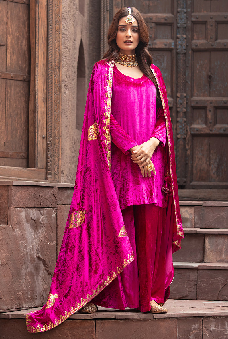 Rani Ruhaani Sharara Set