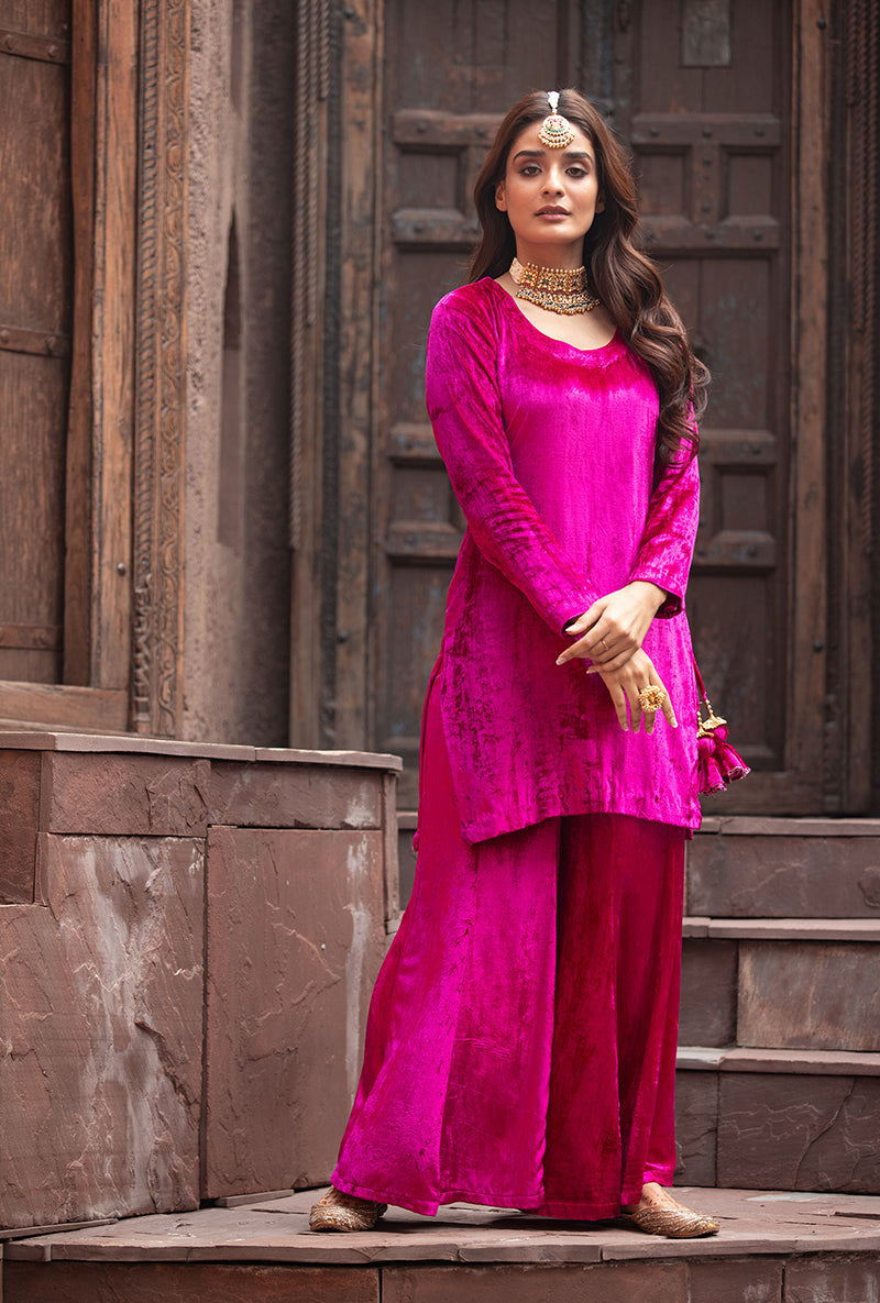 Rani Ruhaani Sharara Set