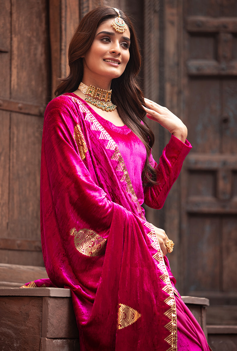 Rani Ruhaani Sharara Set