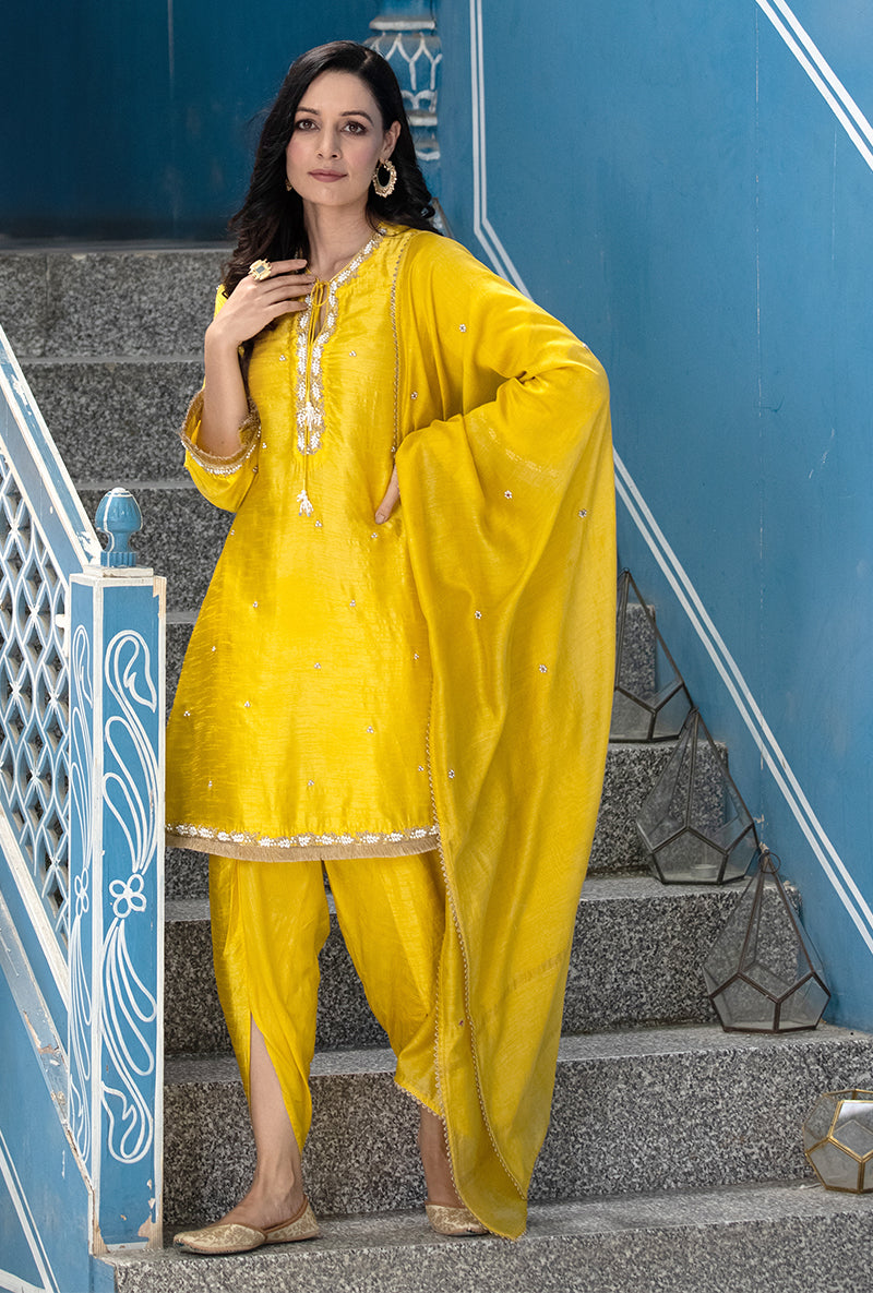 Yellow Tulip Ameera Kurta Set