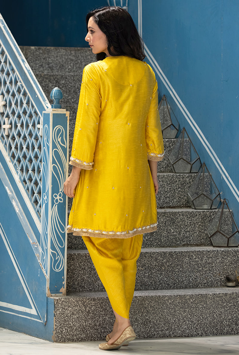 Yellow Tulip Ameera Kurta Set