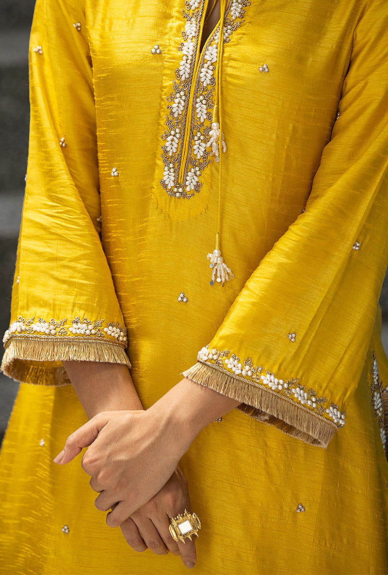 Yellow Tulip Ameera Kurta Set