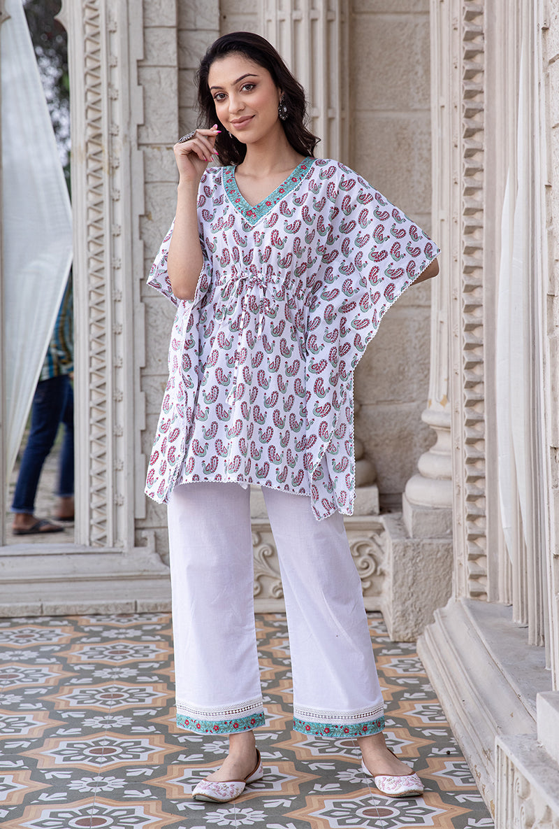 Red Mayuri Lounge Wear Set