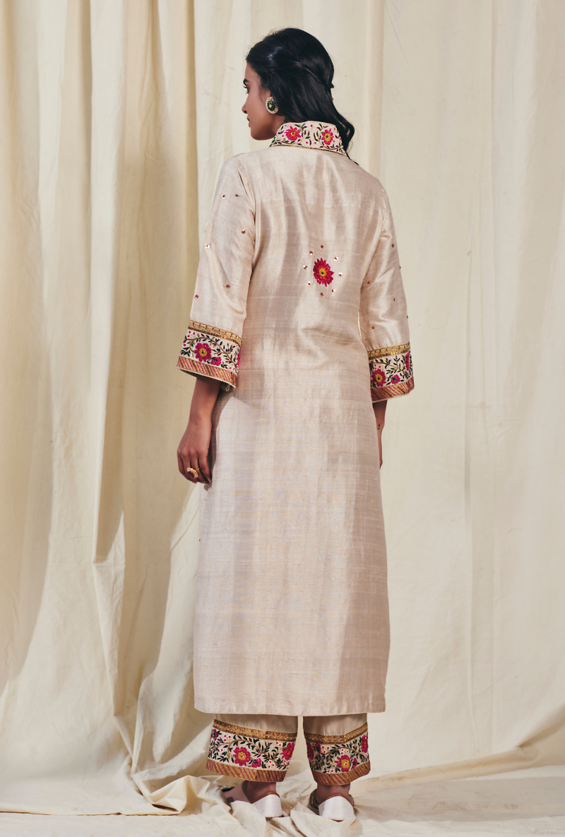 Heavy Royal Beige Meera Kurta