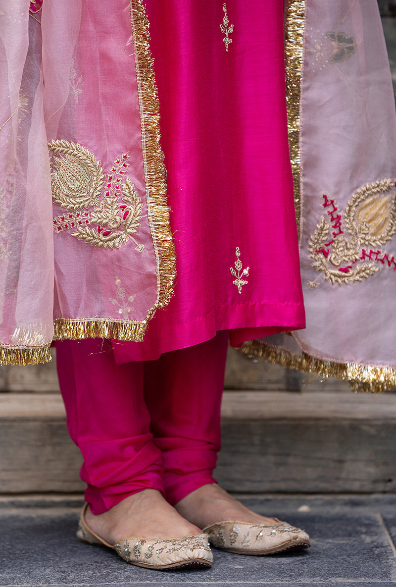 Rani Jhoomar Zara Kurta Set