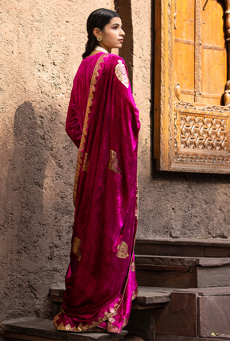 Rani Ruhaani Anarkali Kurta Set