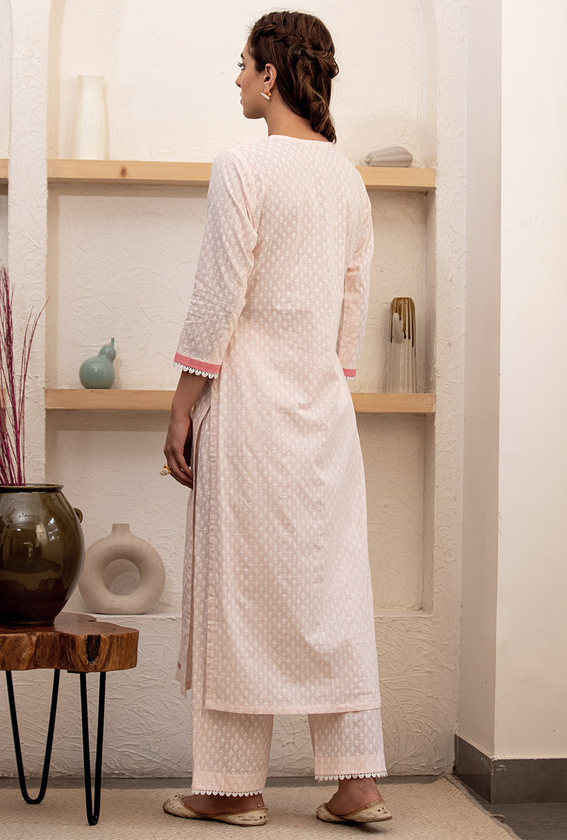 Pink Pihu Classic Kurta Set