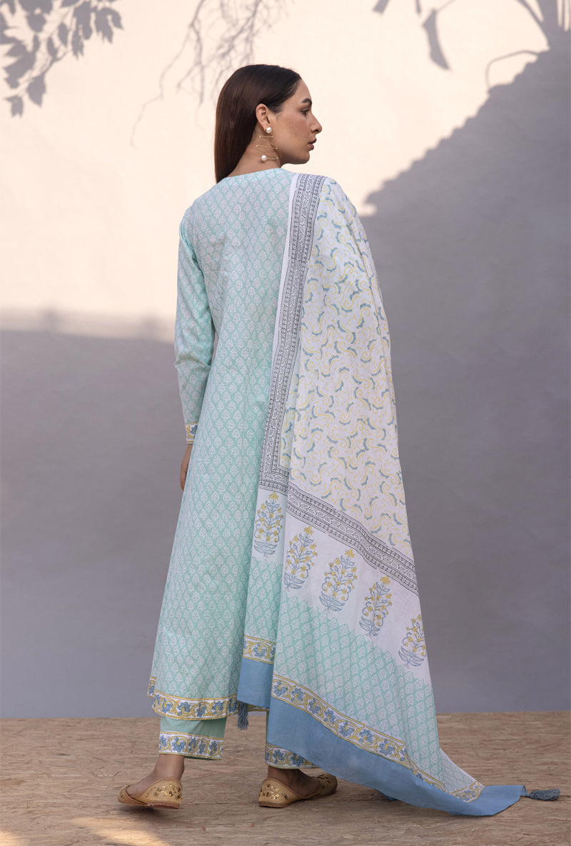 Aqua Gather Maya Kurta Set