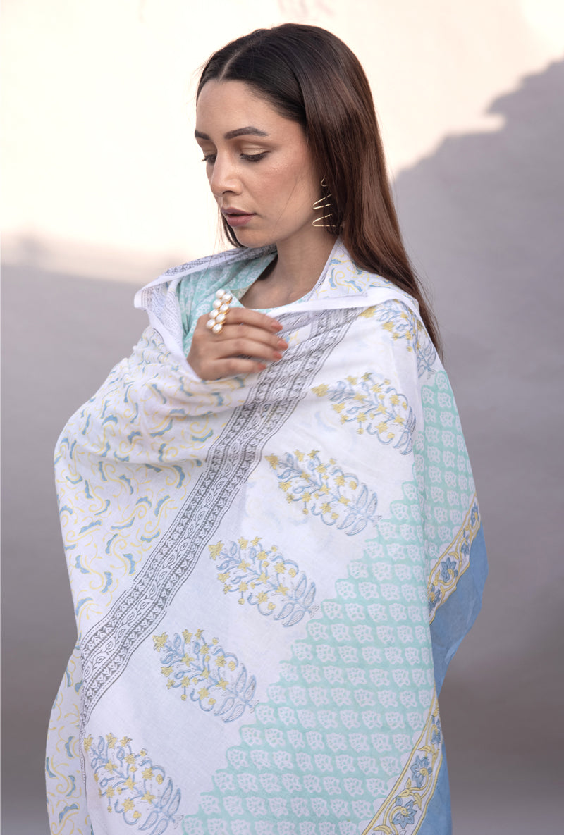 Aqua Gather Maya Kurta Set
