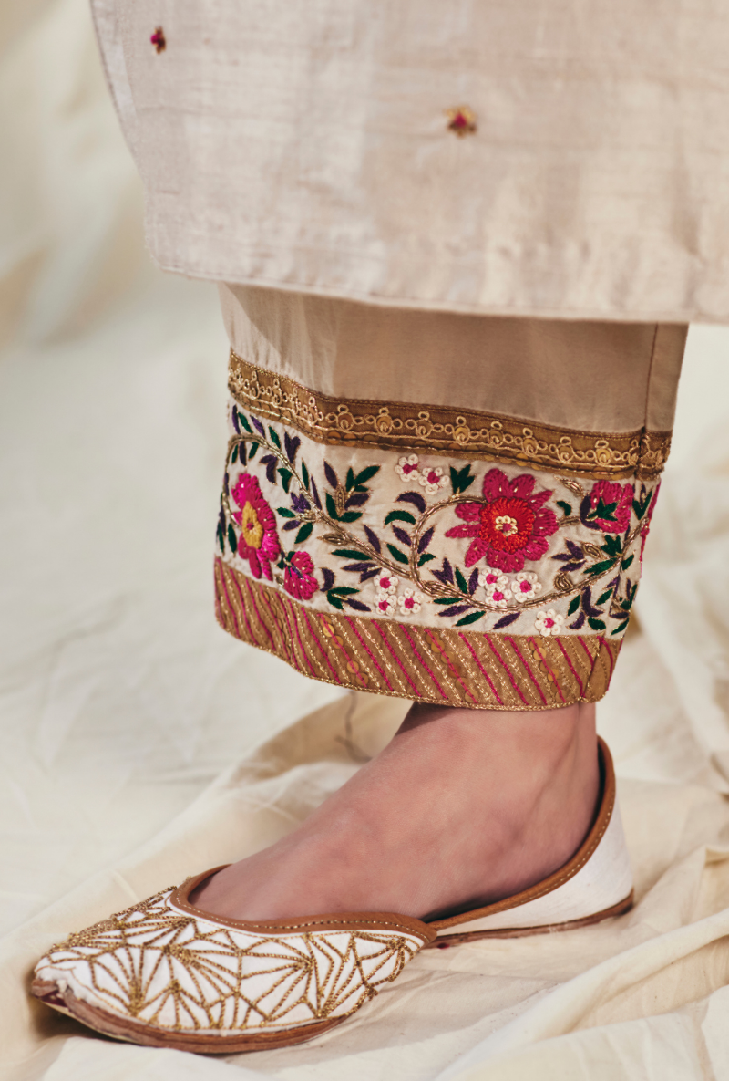 Heavy Royal Beige Meera Kurta