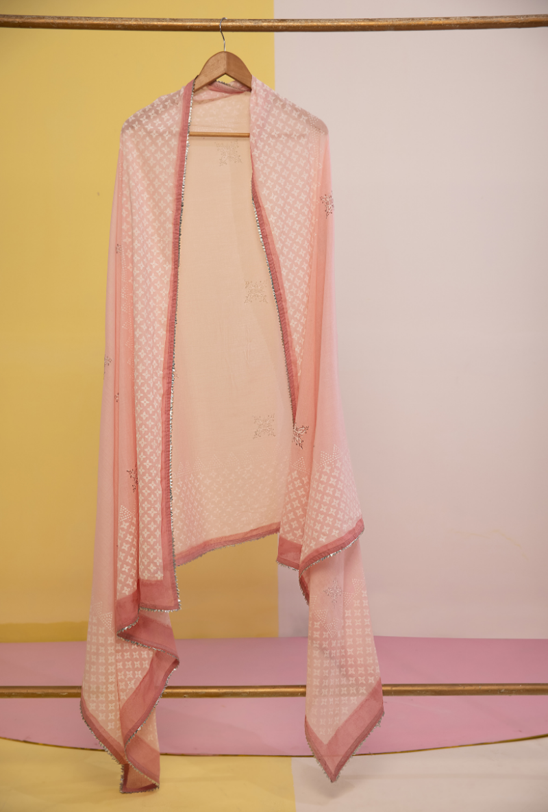 Pink Cotton Candy Salwar Kurta Set