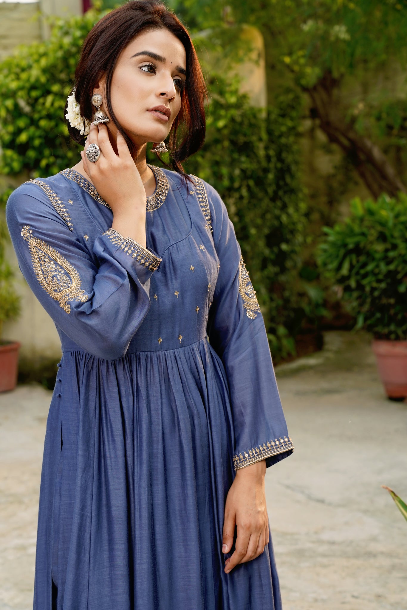 Blue Bahaar Kurta Set