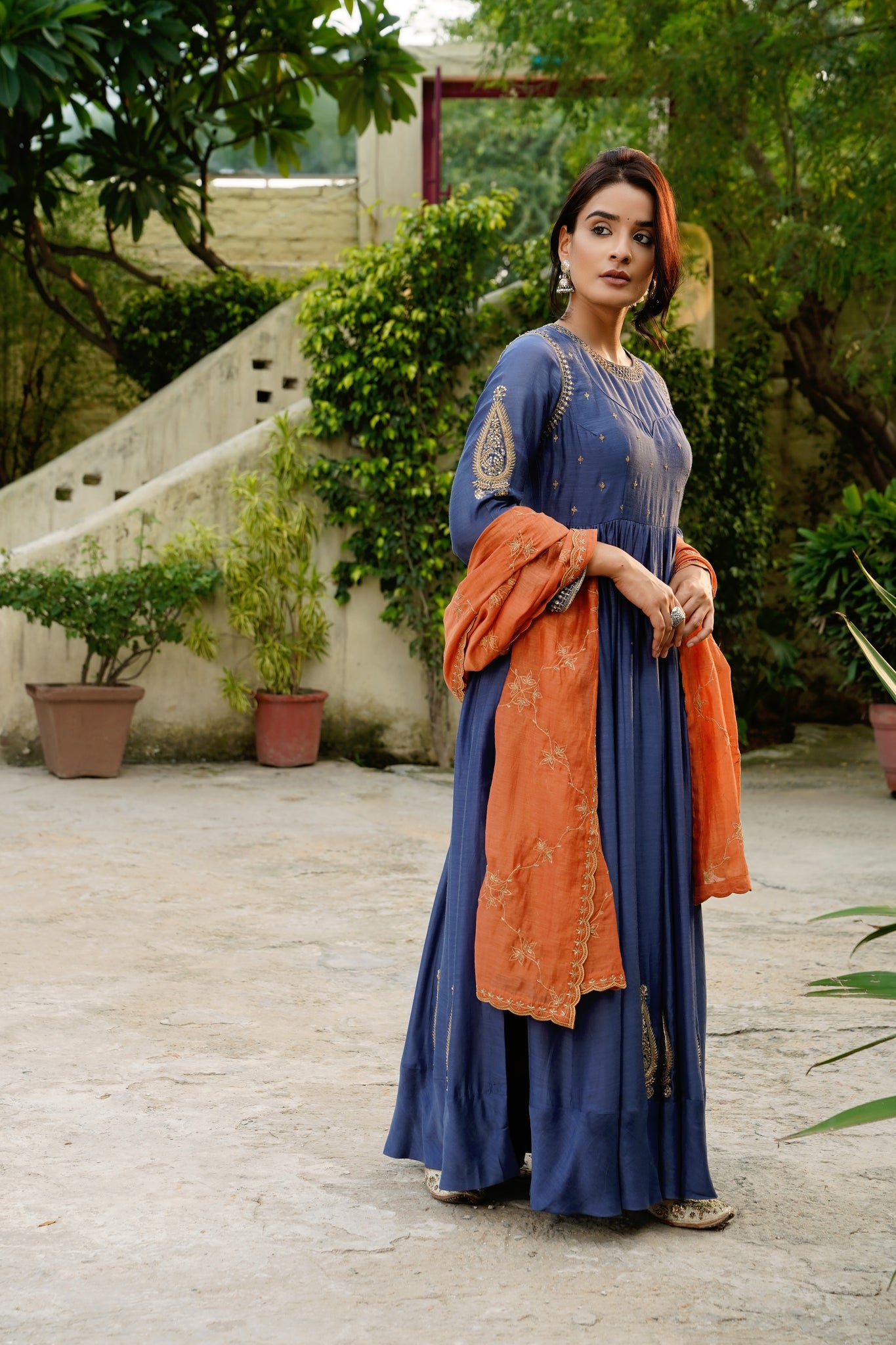 Blue Bahaar Kurta Set
