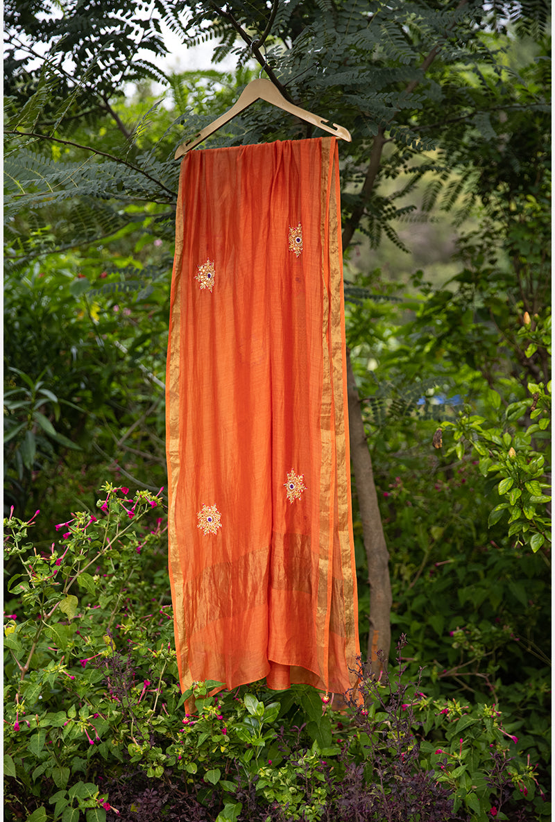 Blue Bandhgala Husna Kurta Set