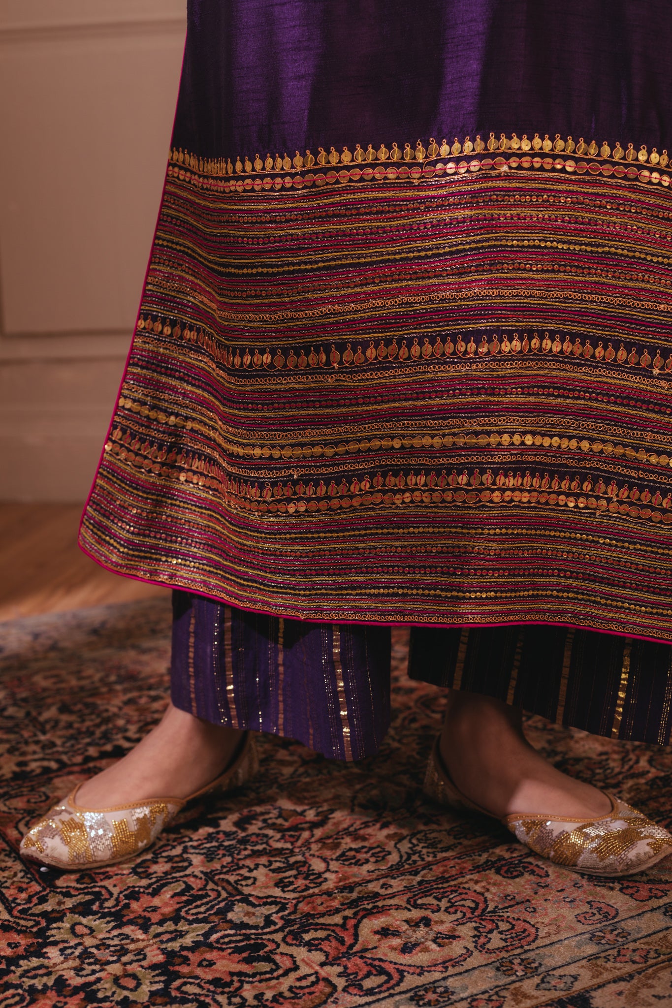 Purple Multi Stripe Set