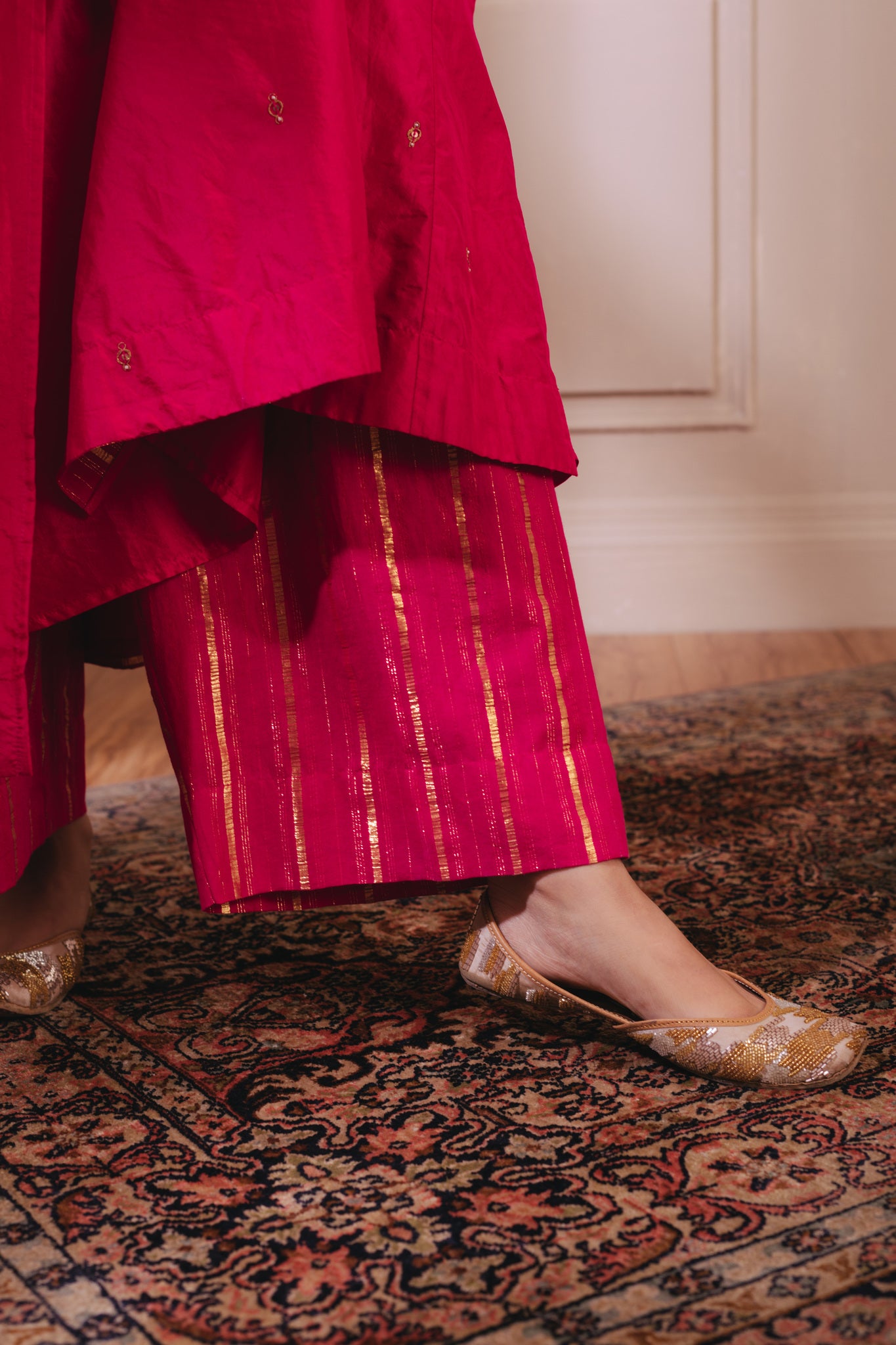 Rani Silk Jacket Set