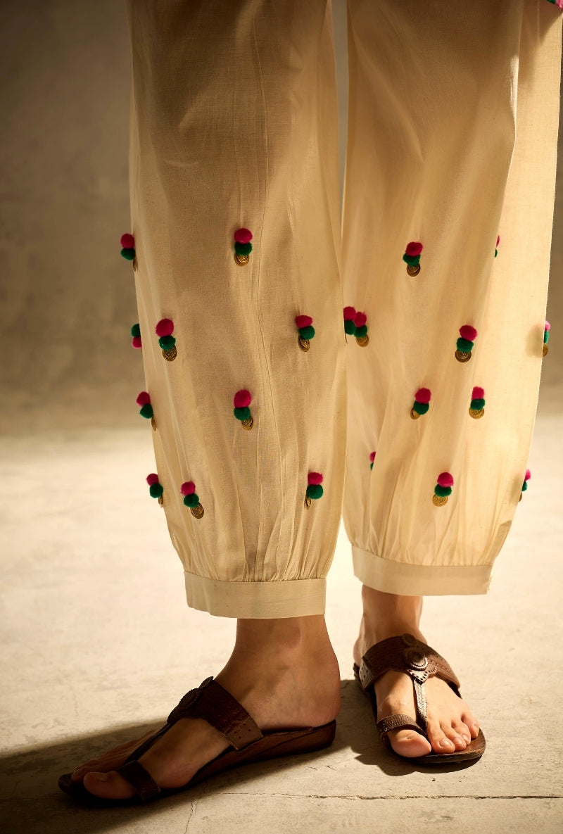 Multi Color Stripes Gulabo Salwar Set