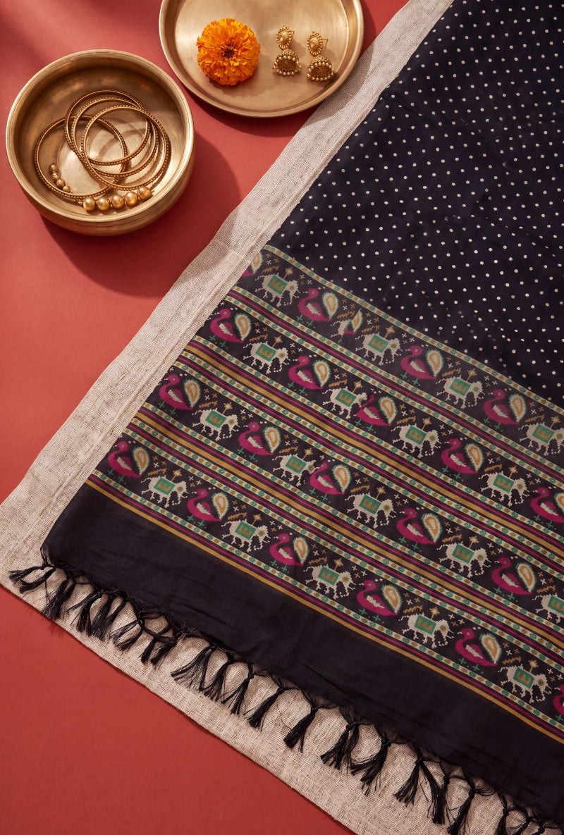 Patola Print All Over Unstitched Suit Set