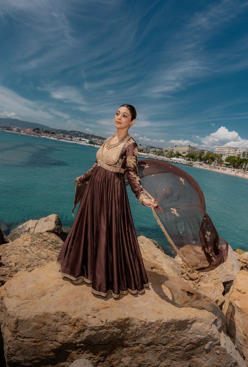 Meghna Nayyar’s Desert Royalty Cannes Look