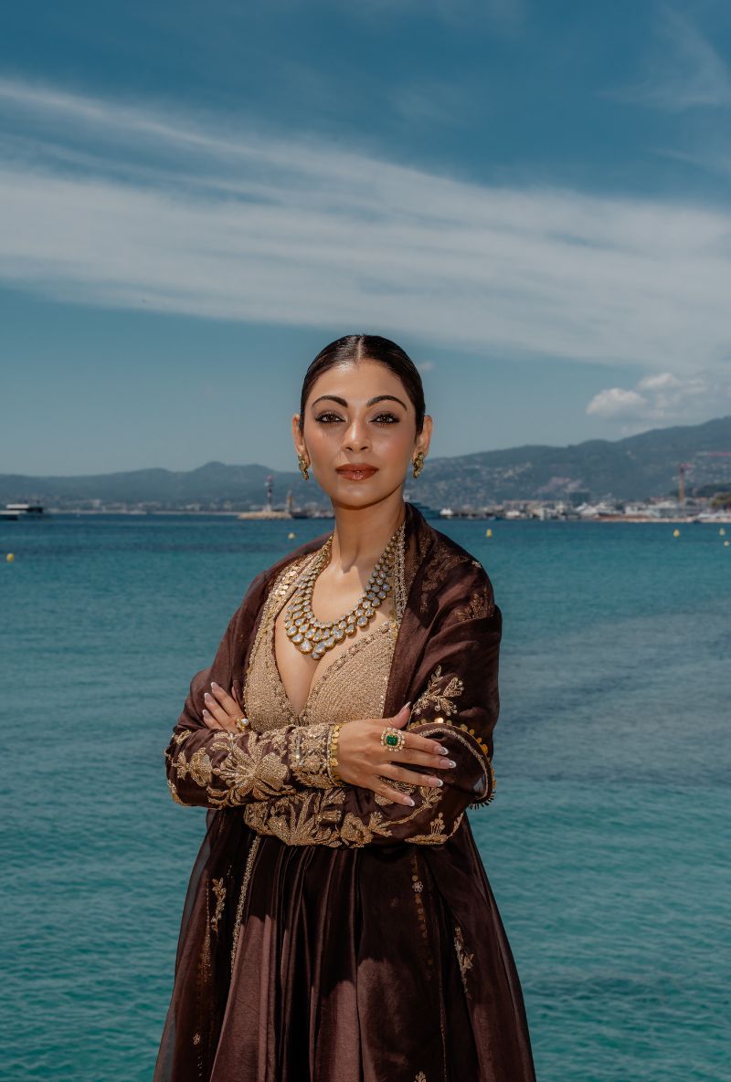 Meghna Nayyar’s Desert Royalty Cannes Look