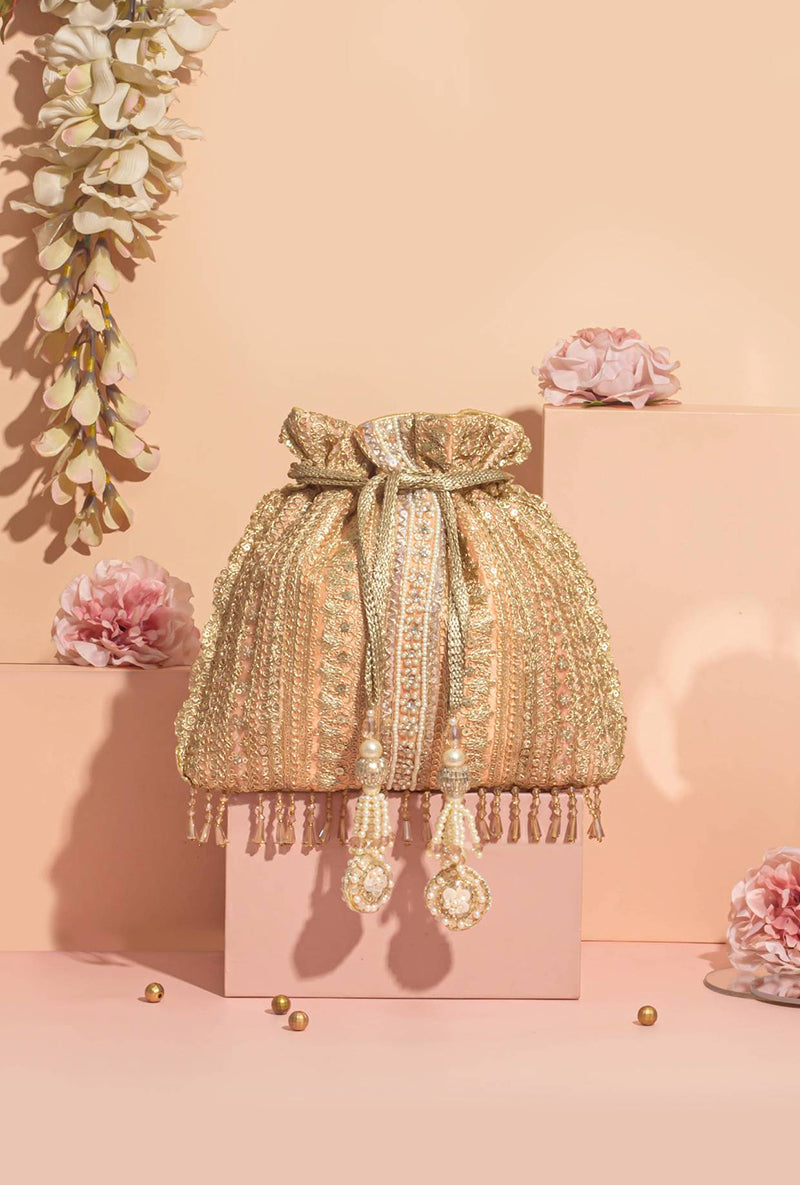 Naaz Potli - Peach