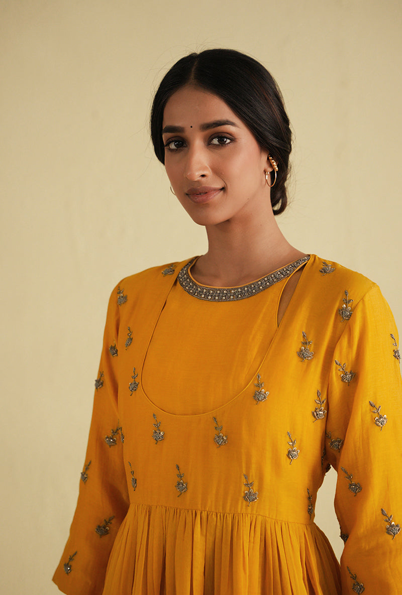 Yellow Yoke Noorie Kurta Set