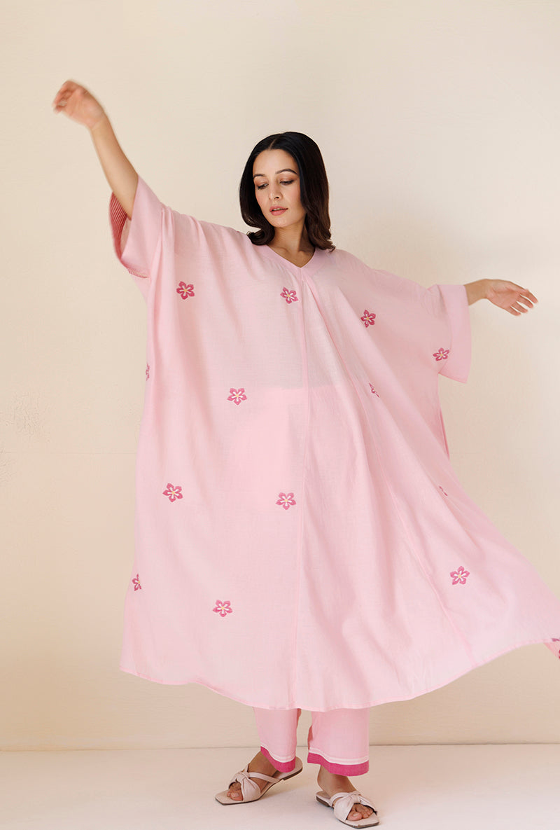 Pink Kaftan Blush Co-Ord Set