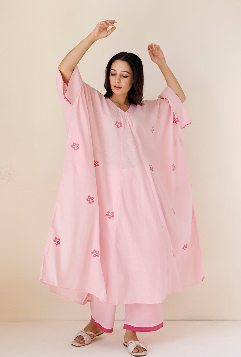 Pink Kaftan Blush Co-Ord Set