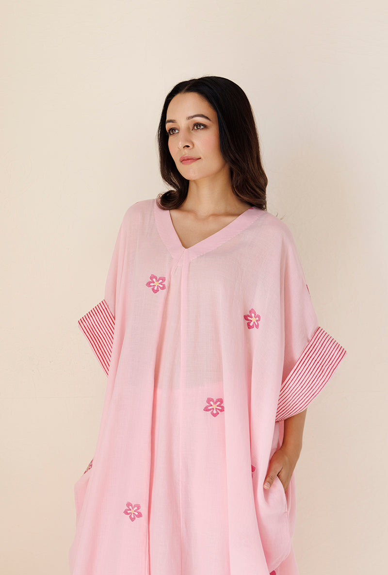 Pink Kaftan Blush Co-Ord Set
