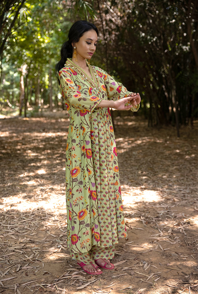 Green Shell Amaaya Kurta Set