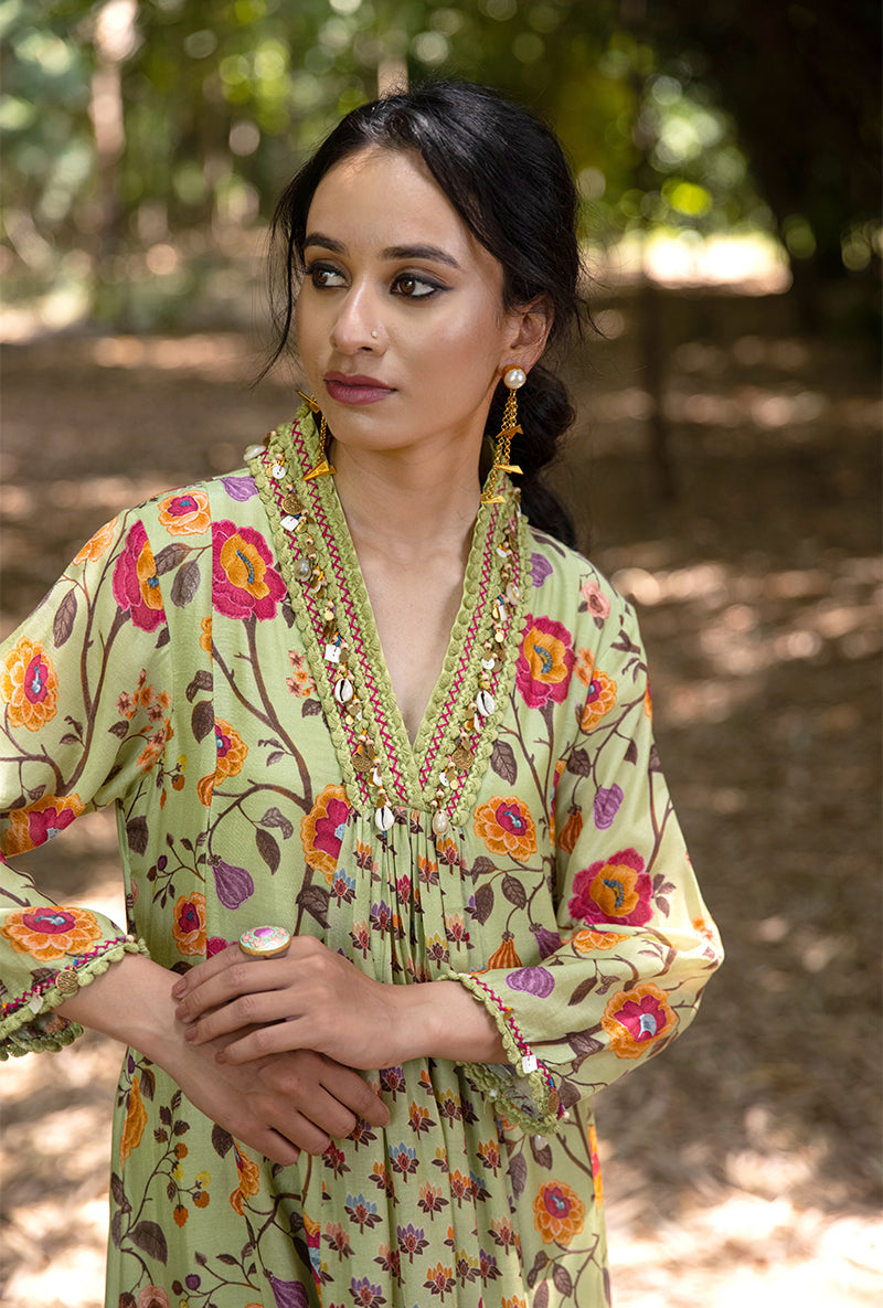 Green Shell Amaaya Kurta Set