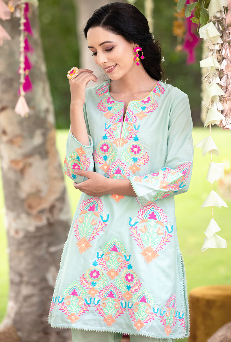 Aqua Pak Pariza Dhoti Set