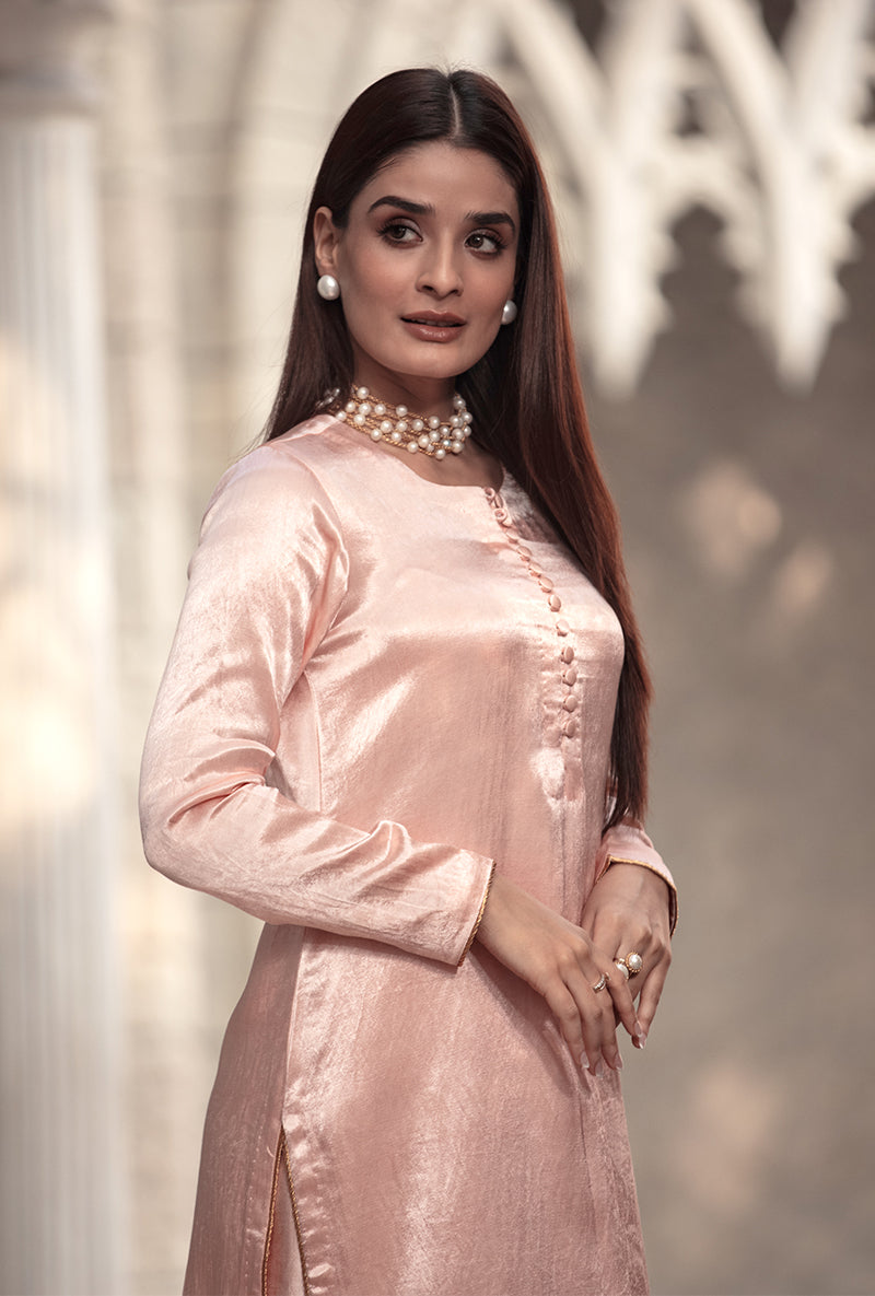 Ivory Shawl Ruhaani Kurta Set