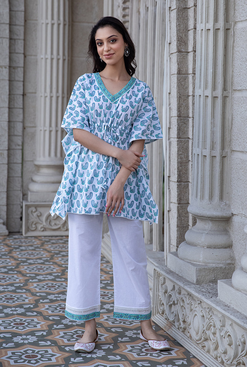 Blue Mayuri Lounge Wear Set