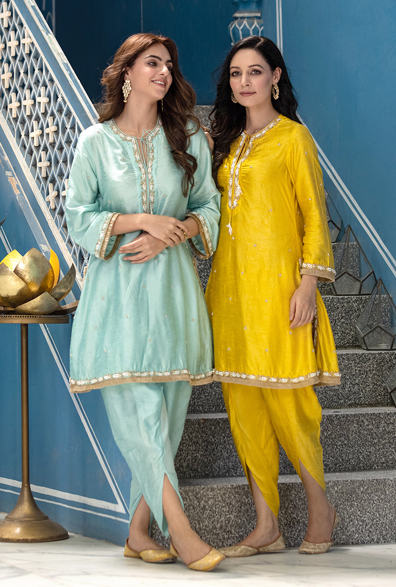 Yellow Tulip Ameera Kurta Set