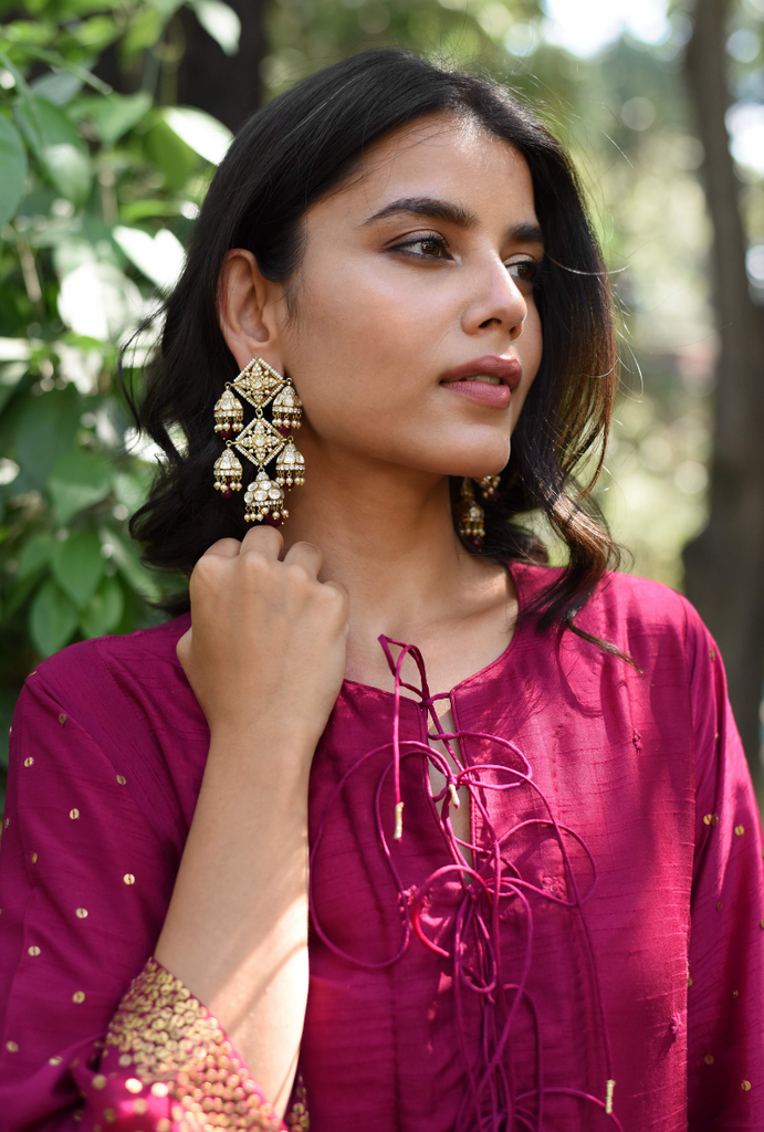 Wine Gold Tikki Set