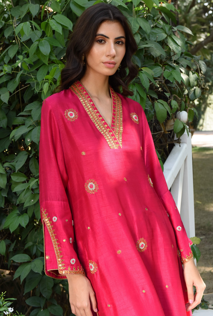 Pink Single Mandala Butti Set
